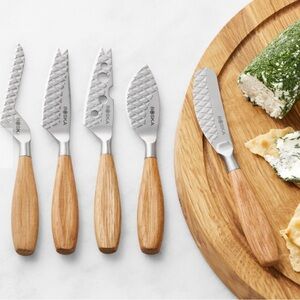 New In The Box Boska Oslo Cheese Knives, Set of 5